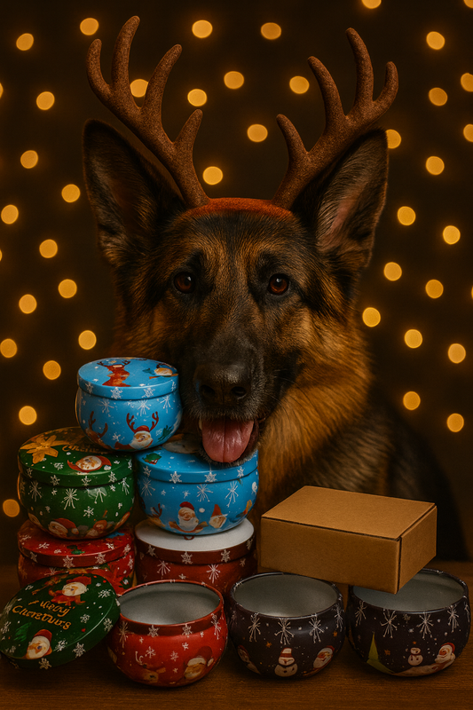 Brievenbus cadeau klein - Dier in pak print 13x18 cm + kadootje