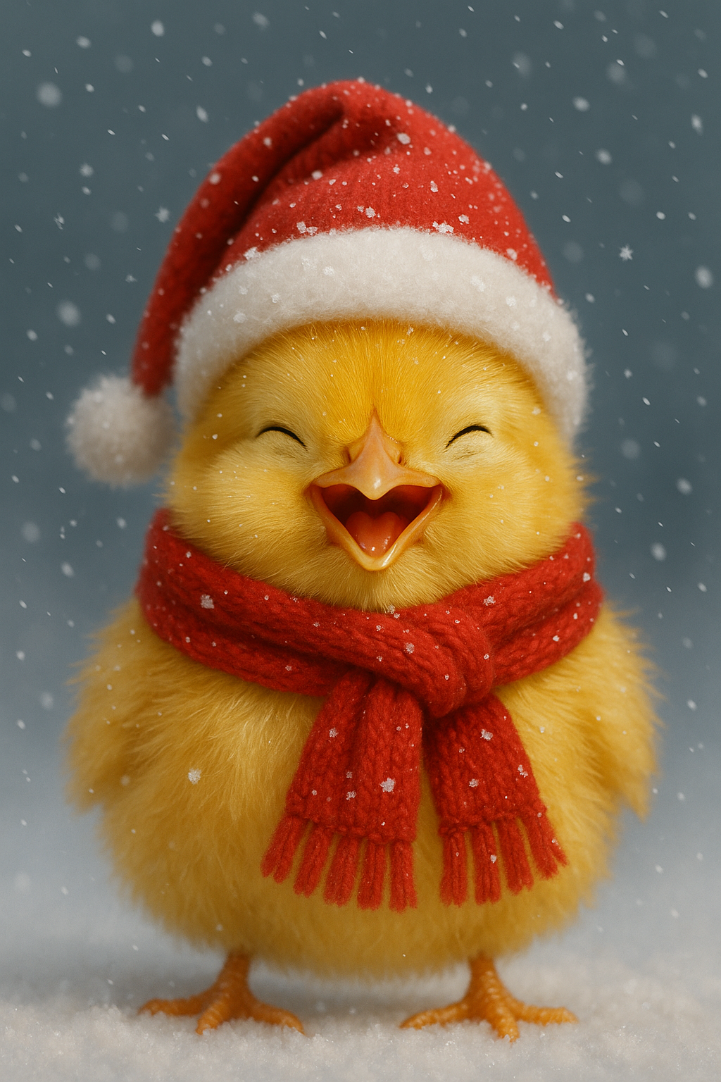 Dier in pak - Kerst editie - Digitaal portret op maat